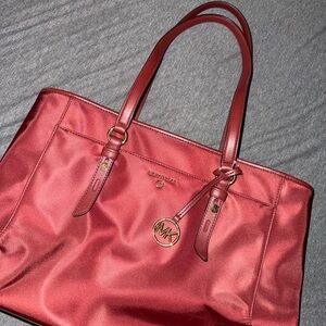 Michael Kors Cherry Red Tote